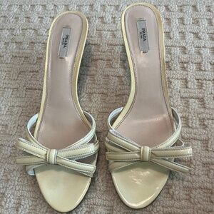 Prada sandal heels